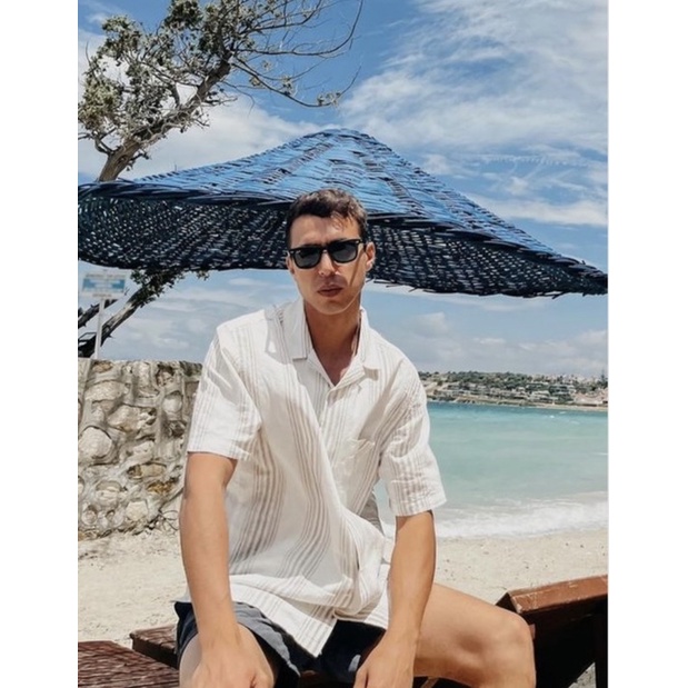 Áo sơ mi cộc tay nam HM auth