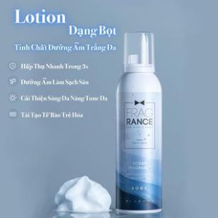 Body Lotion Mousse BLUEMAN Chính Hãng Cho Nam Cung Cấp Độ Ẩm Và Dưỡng Da