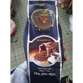 CÀ PHÊ CON SÓC/ VOI VOI XANH ĐẬM- GÓI 500g