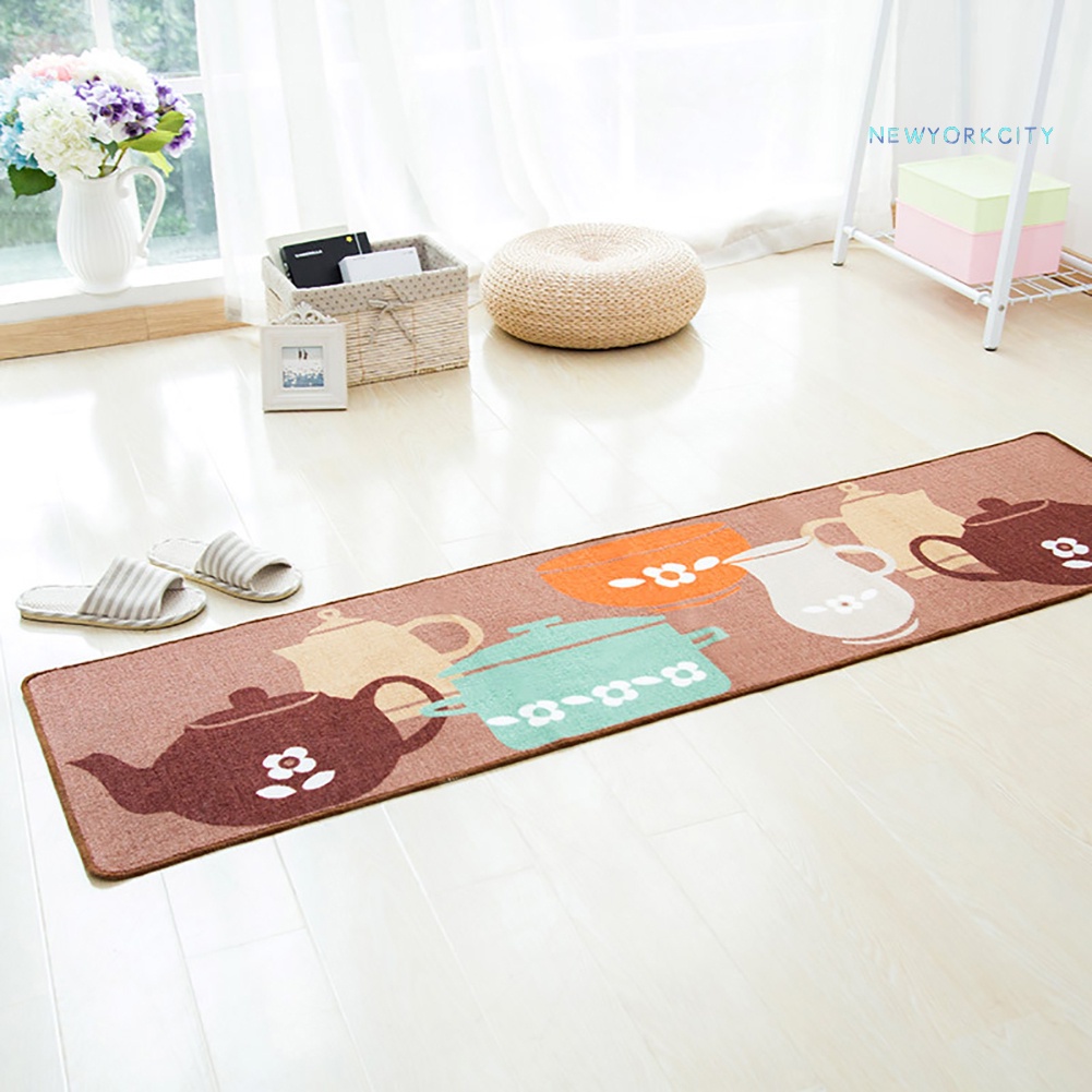 Thảm Lót Sàn Chống Trượt Hình Ly Trà Độc Đáo