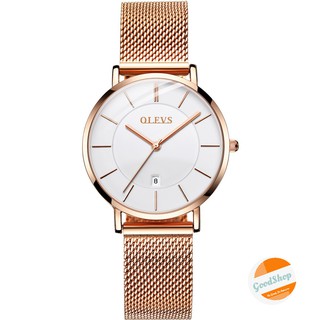 Đồng hồ thời trang nữ Olevs G5869 siêu mỏng dây kim loại sang trọng