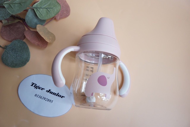 Bình Nước Cho Bé Tập Uống YEAHPY Mỏ Vịt 260ml DDBN242