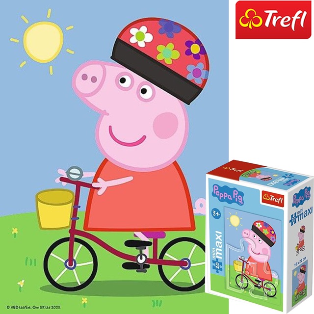 Tranh ghép hình TREFL miniMaxi 56000 - 20 mảnh Peppa Pig