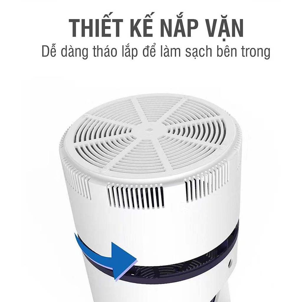 Đèn Bắt Muỗi Hình Trụ Cổng USB, Kiểu Dáng Siêu Đẹp, Máy Bắt Muỗi Thông Minh Công Nghệ Đèn Led, Siêu Khuyến Mại