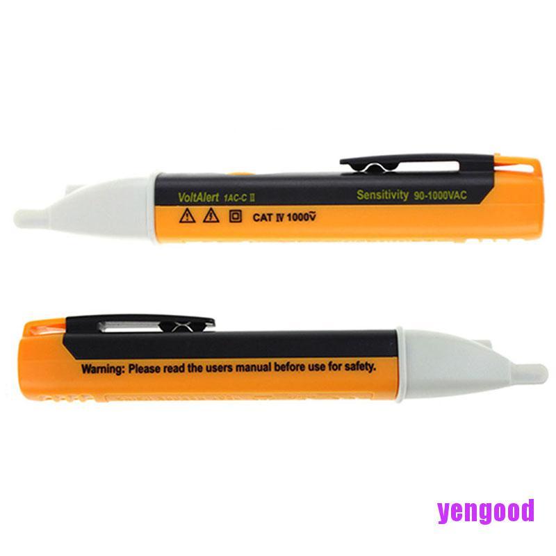 Bút thử điện Ac 90~1000V không cần tiếp xúc có đèn LED