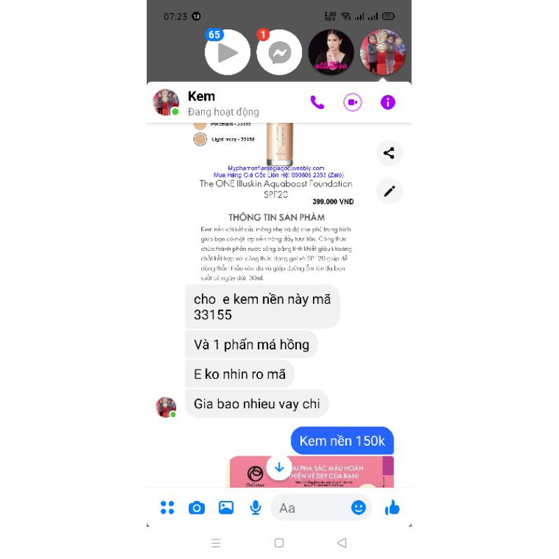 Combo kem nền phấn má-CHO KHÁCH XEM HÀNG | BigBuy360 - bigbuy360.vn