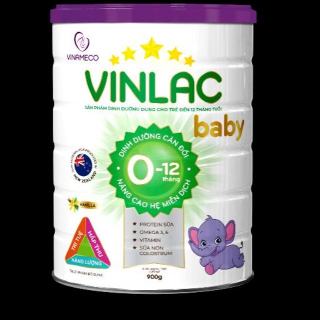 sữa vinlac baby lon 900g date 2023