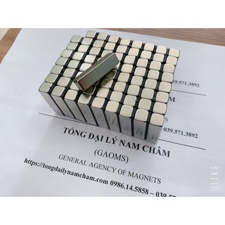 Nam châm thỏi 40x10x10mm lực hút siêu cường