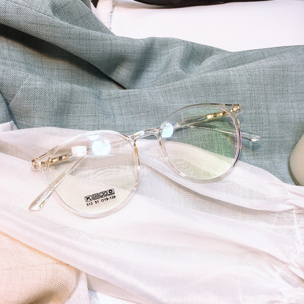 Gọng kính cận tròn 513 -gọng kính giả cận thời trang nhận cắt mắt cận viễn loạn | BigBuy360 - bigbuy360.vn