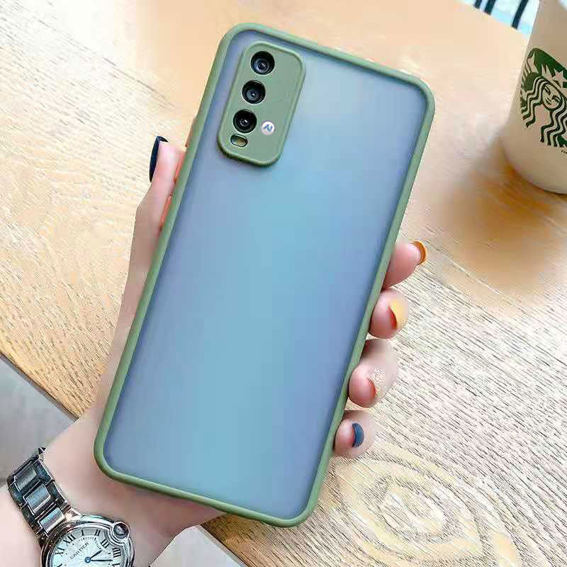 Ốp điện thoại mặt nhám chống sốc bảo vệ camera cho Redmi Note 11 10 10A 11s 10s 9T 9 9A 9C 9T 9S 8 Pro 4G 5G