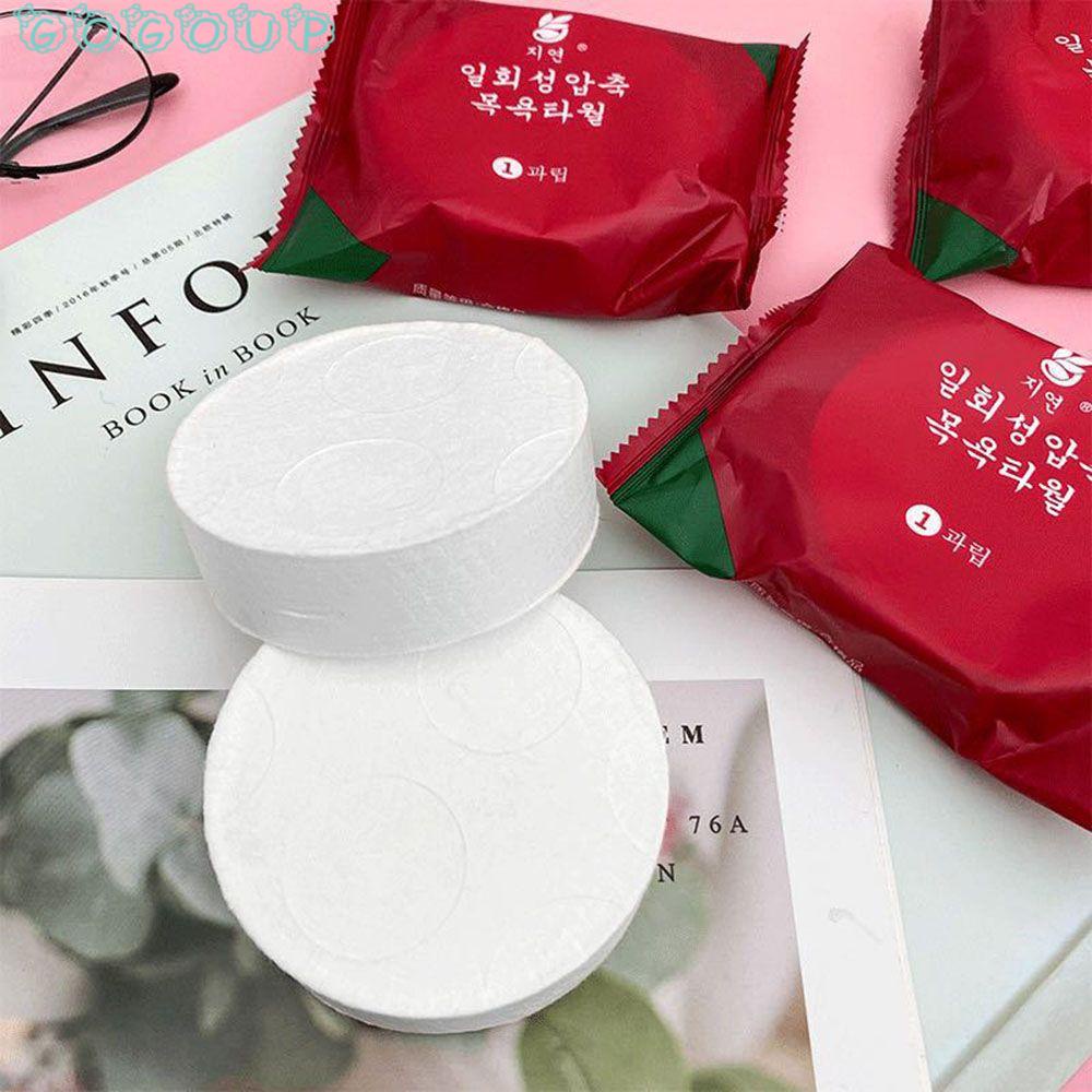 Khăn Nén Cotton Dày Dặn Dùng Một Lần Tiện Dụng Khi Đi Du Lịch