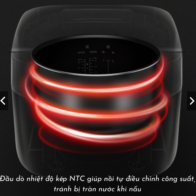 HÀNG CÓ SẴN - Nồi cơm điện Xiaomi Mi Rice Cooker C1 24 chế độ nấu - BH Chính Hãng