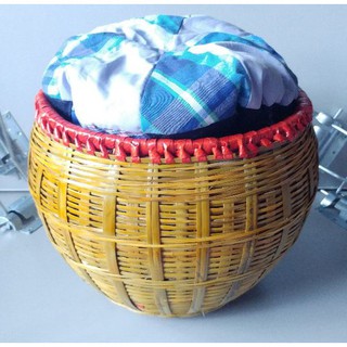 Giỏ ủ ấm tích kèm ấm tích sứ 400ml - giỏ ủ ấm kèm tích sứ