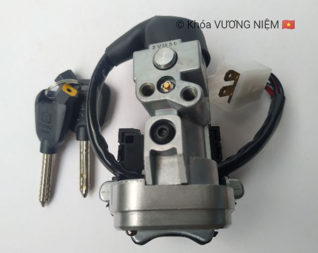 Khóa máy xe SH Mode chìa 8 cạnh chống trộm cao cấp chính hãng VƯƠNG NIỆM 🇻🇳
