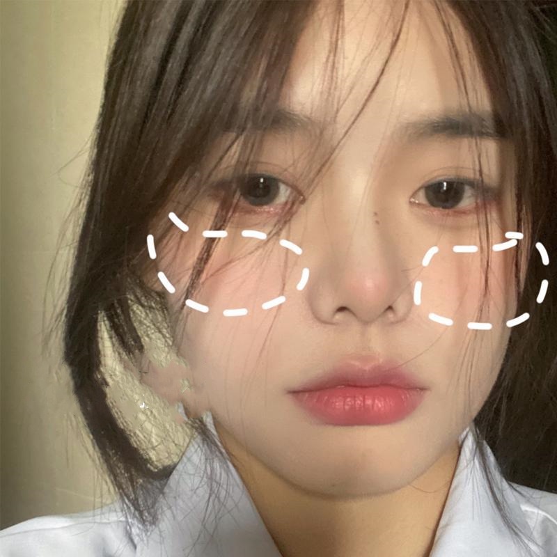 1 Cọ Trang Điểm Hai Lớp Tay Cầm Bằng Len Màu Sắc Xinh Xắn