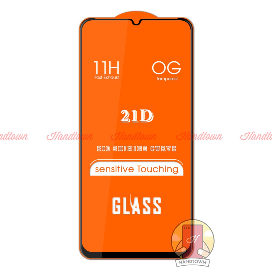 Kính Cường lực Realme C3 Full màn hình 21D Handtown SIÊU BỀN