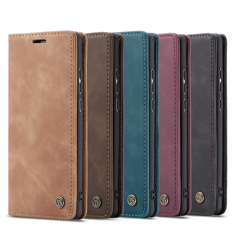 Bao da điện thoại có nắp lật và ngăn đựng thẻ cho Huawei P20 P30 P40 P50 Mate 30 Pro Lite