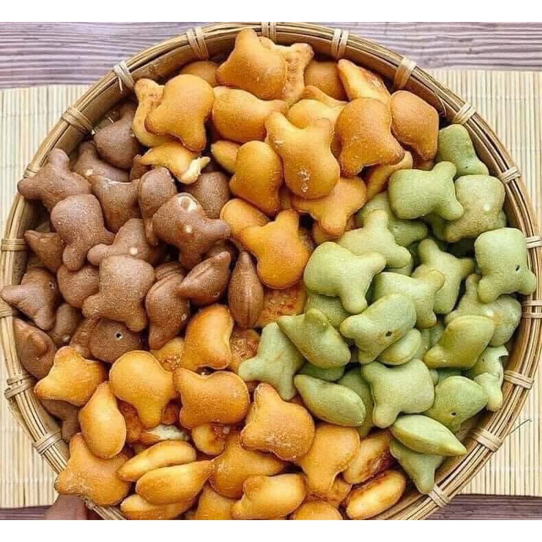 Bánh gấu mix 3 vị thơm ngon 680g