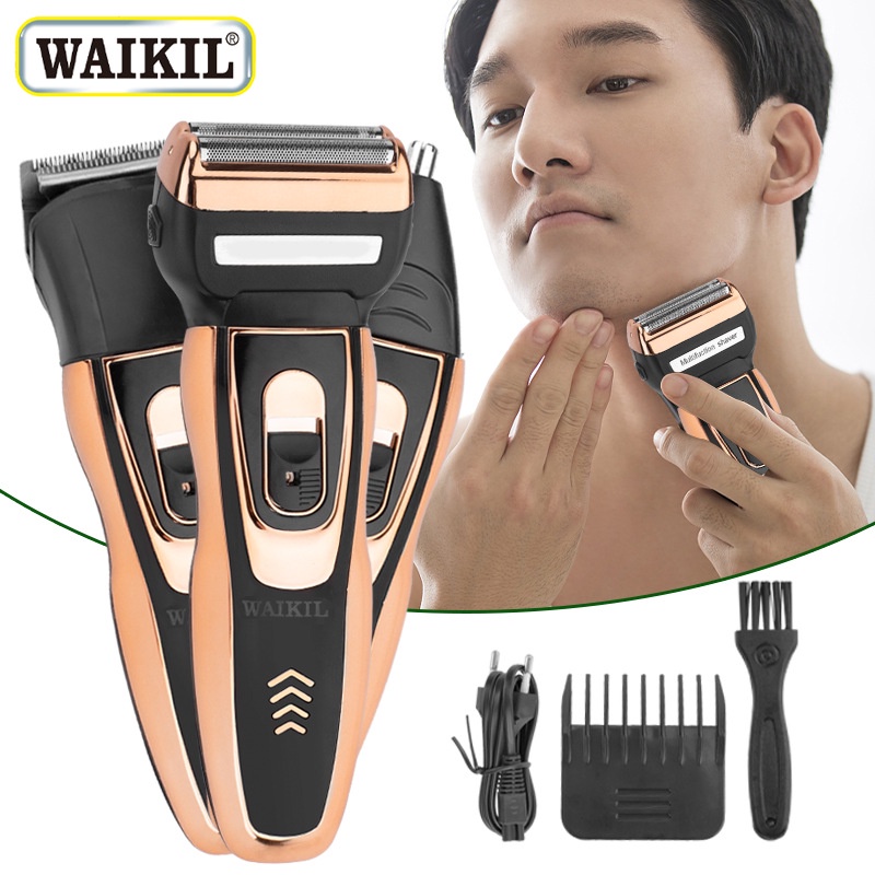 Tông Đơ Daling 3 in 1, Tông Đơ Kèm Máy Cắt Lông Mũi, Cạo Râu