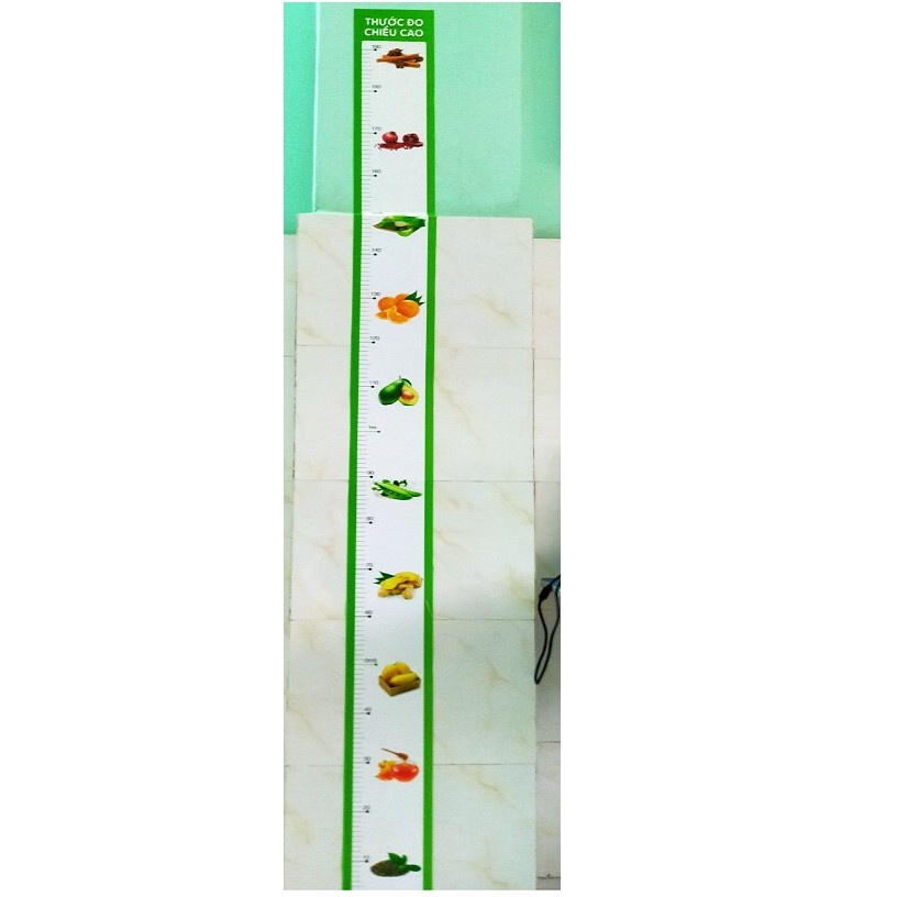 Thước đo chiều cao dán tường