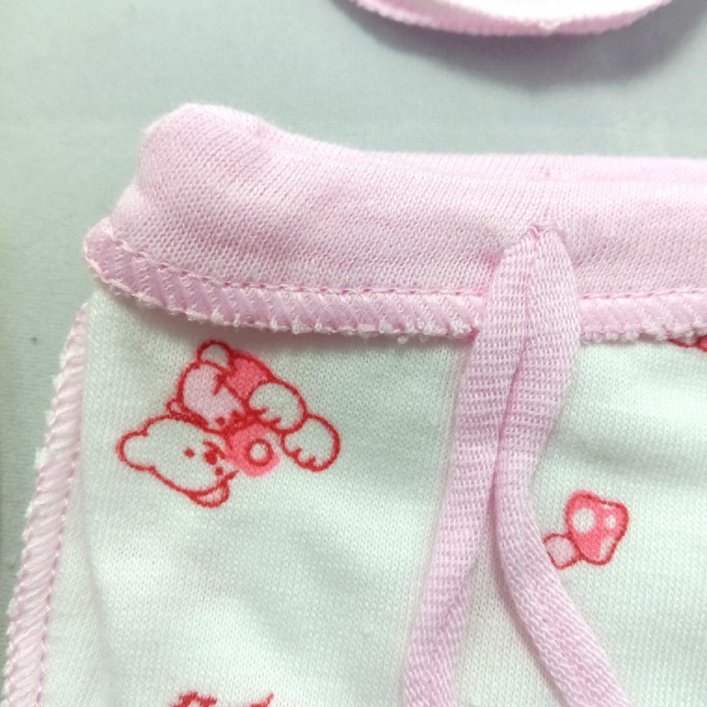Sét bao tay,bao chân cotton cho bé sơ sinh hàng Việt Nam Doli Shop