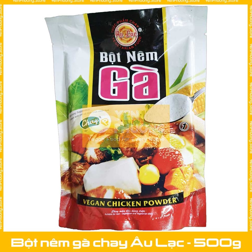 Bột Nêm Gà Chay -  Bột Nêm Gà Âu Lạc - Bột Nêm gà chay Âu Lạc  - Gia Vị Chay - Đồ Chay - Thực phẩm chay chính hãng