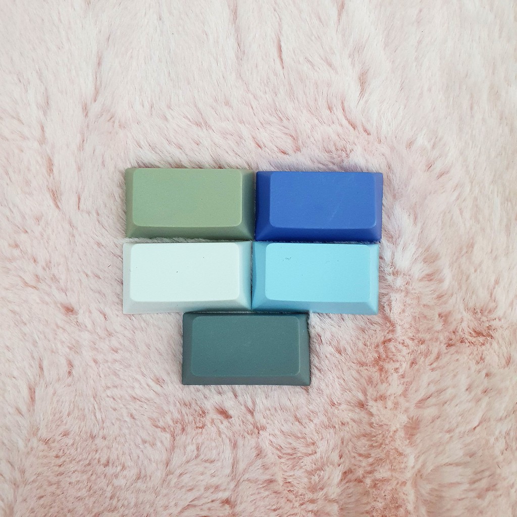 Keycap Lẻ 1,25U 1,5U 1,75U 2U 2,25U 2,75U 3U CHERRY Profile Blank trống Chất liệu PBT nhiều màu