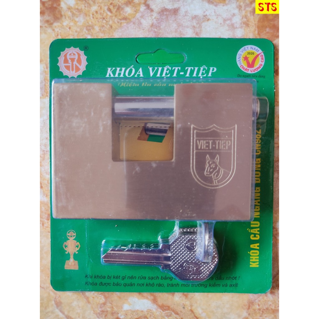 - Khóa VIỆT TIỆP - Khóa cầu ngang đồng CN 982