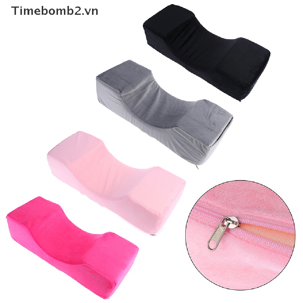 Gối Kê Cổ 2 Đầu Hỗ Trợ Nối Mi Chuyên Nghiệp