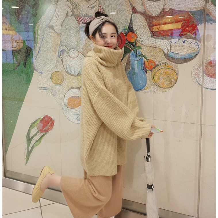 ❀Hàng Sẵn Sàng 3 Màu❀Áo Len Cánh Dơi Dài Tay Phong Cách Hàn Quốc Mới | BigBuy360 - bigbuy360.vn