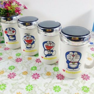 Ly sứ giữ nhiệt có nắp gương 400ml