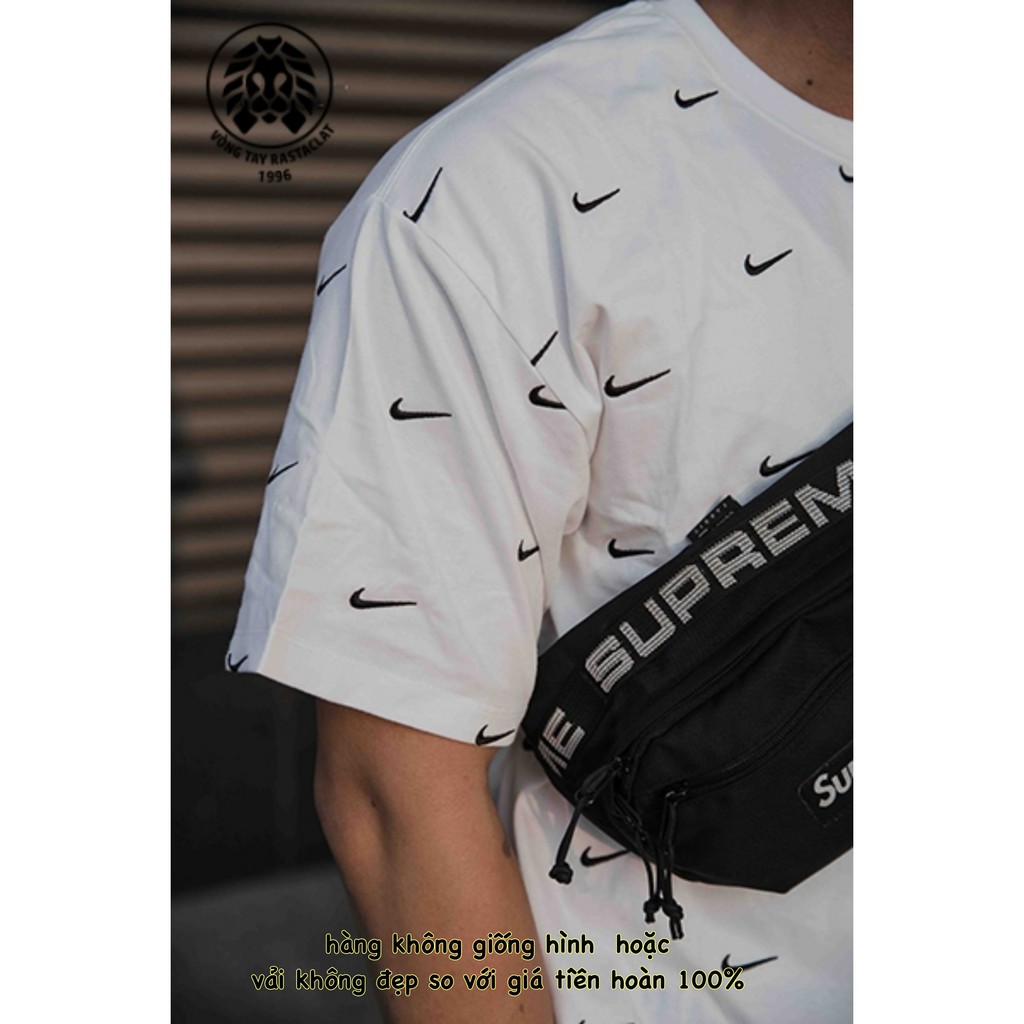 Áo Thun Nike Swoosh Theu Logo - Vải Chánh Phẩm Đẹp