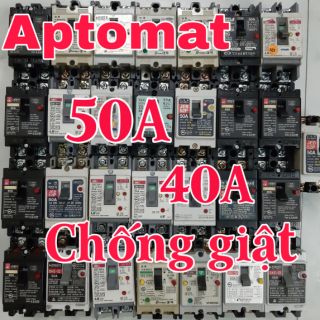 Aptomat chống giật 50A 1 pha cb chống giật