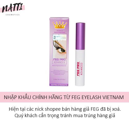 SERUM CHÍNH HÃNG DƯỠNG MI FEG PRO AVANCED_CONG VÚT SAU 7 NGÀY