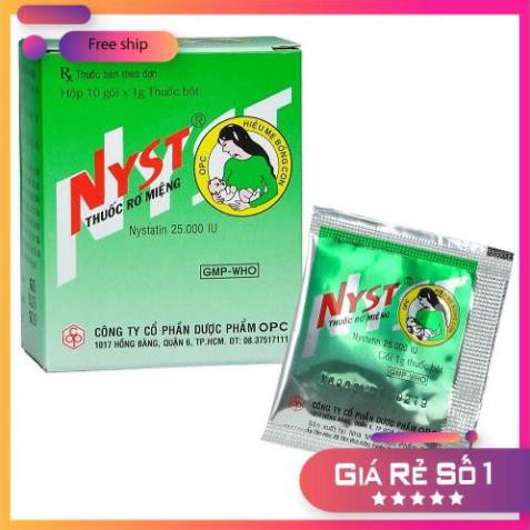 Bột rơ miệng Nyst 10 gói