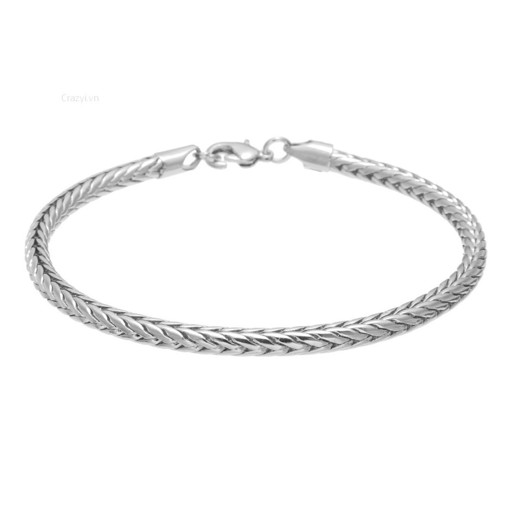 Vòng Tay Dây Xích 5mm Thời Trang Cho Nam Nữ