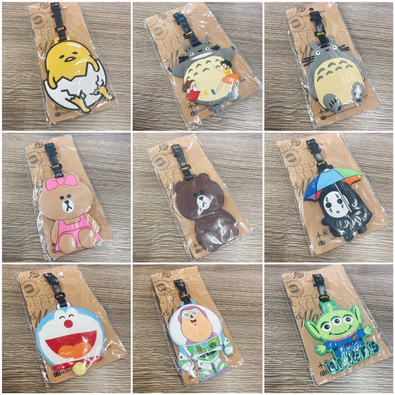 Tag thẻ treo vali hoạt hình treo thẻ hành lý vali hàng Quảng Châu siêu đẹp