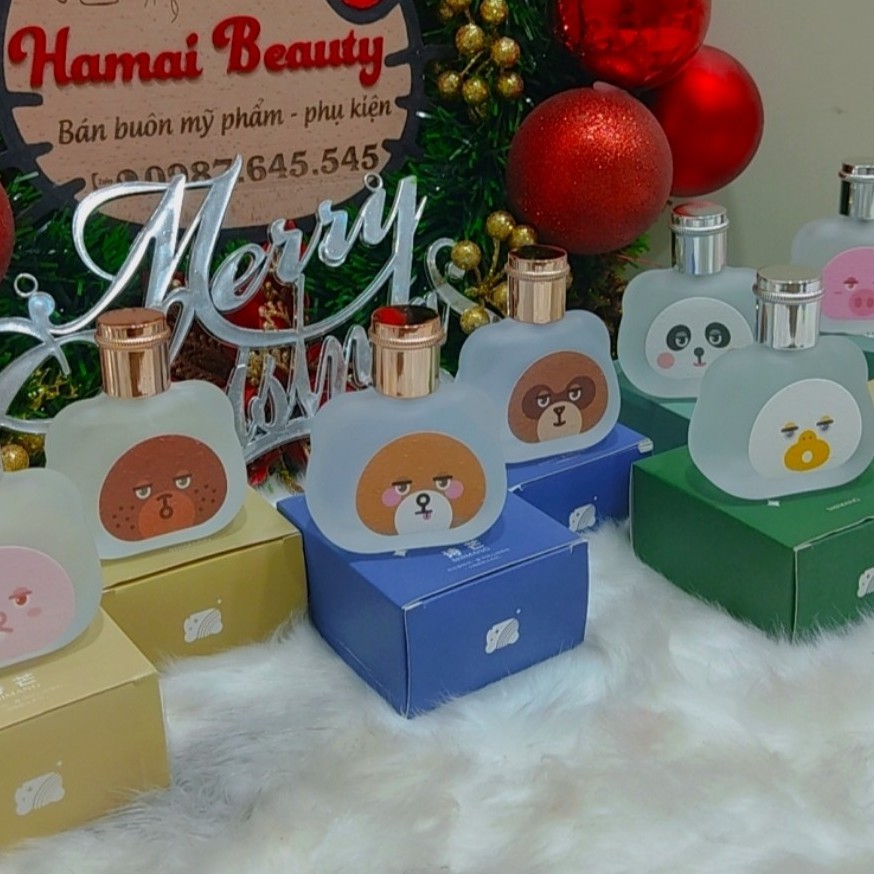 Một chai nước hoa Gấu vỏ mờ hương thơm mới M3