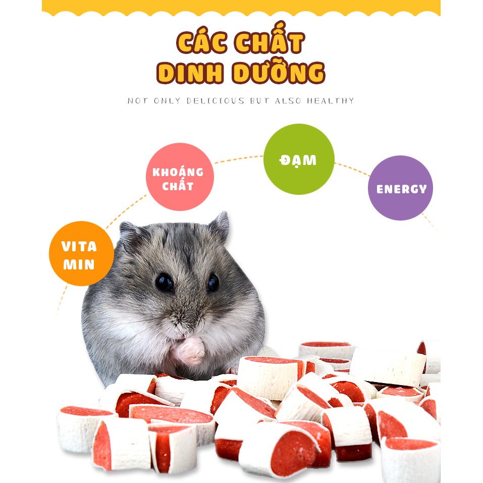 Gà cuộn Sushi cho Hamster