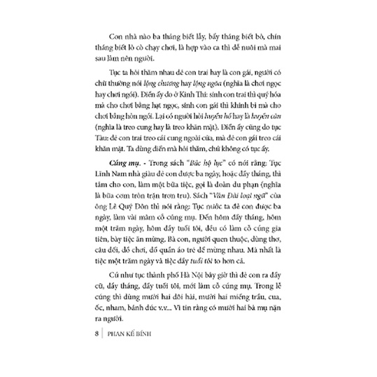 Sách - Việt Nam phong tục  - tái bản