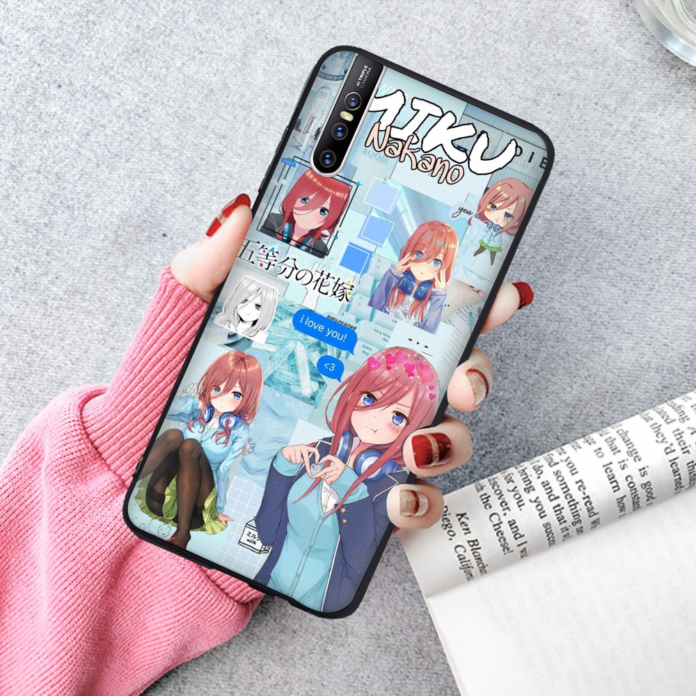 Ốp Điện Thoại Tpu Dẻo In Hình nakano miku Bảo Vệ Camera Cho iPhone 5 5S SE 6 6S 7 8 Plus