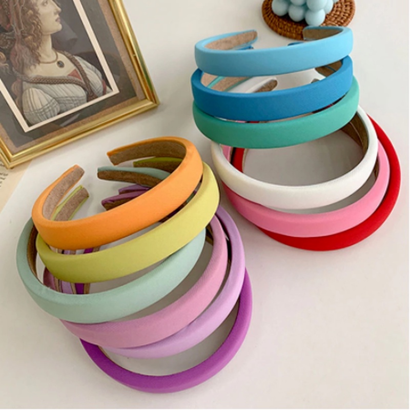 Băng đô màu trơn sành điệu sang trọng