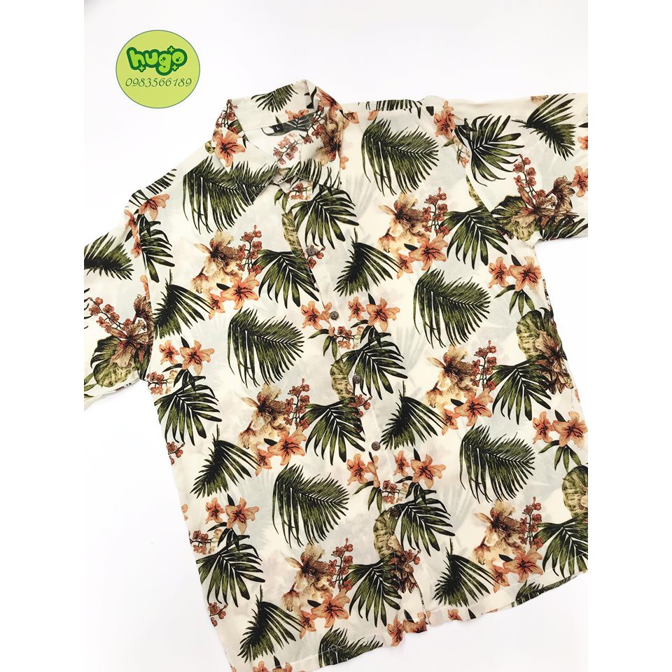 Áo sơmi hoa quả-thổ cẩm đi biển hè 2019 | BigBuy360 - bigbuy360.vn
