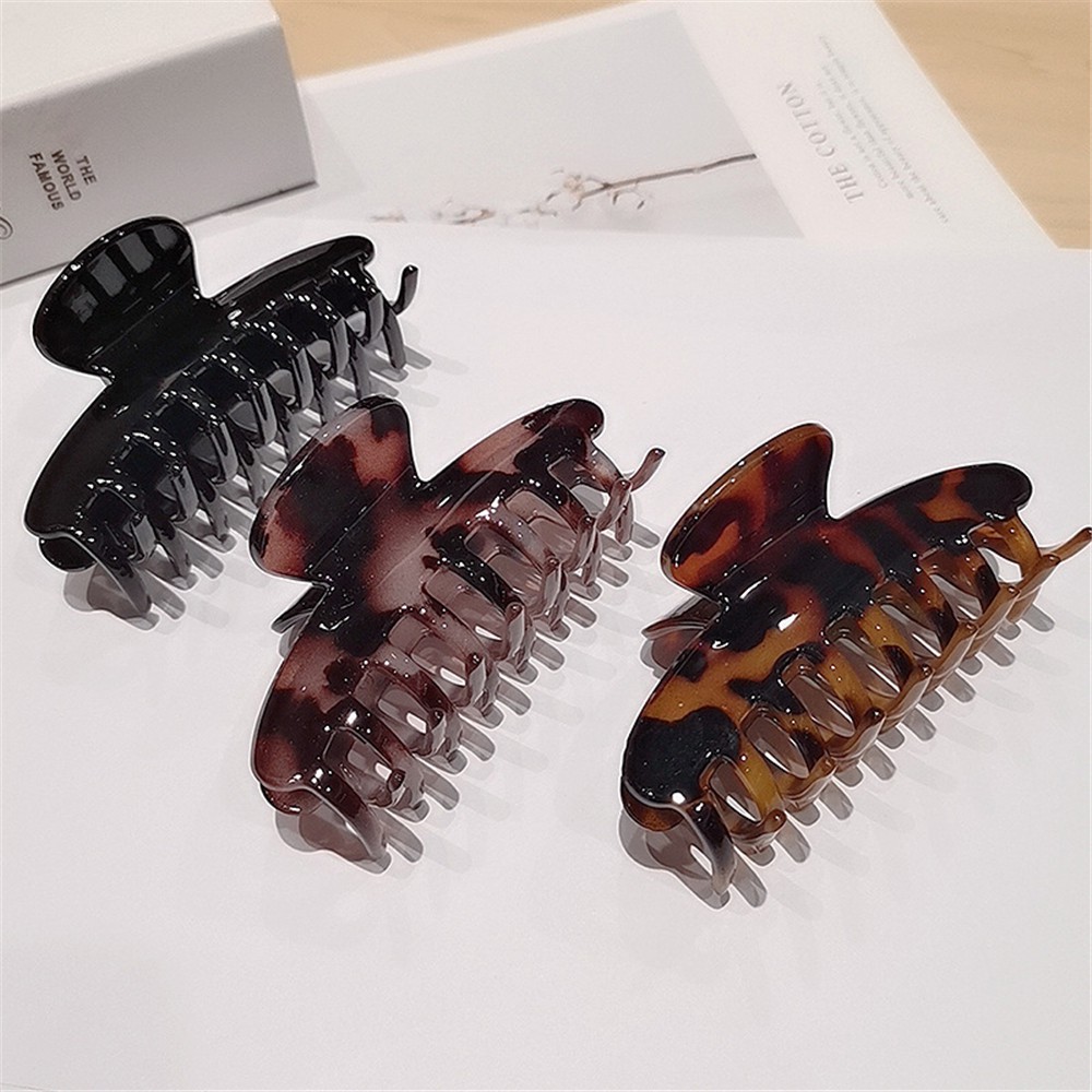 Kẹp Tóc Họa Tiết Da Báo Nhiều Màu Thời Trang Cho Nữ