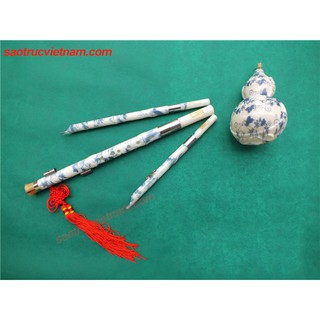 Sáo Bầu Ngọc Trắng PB4