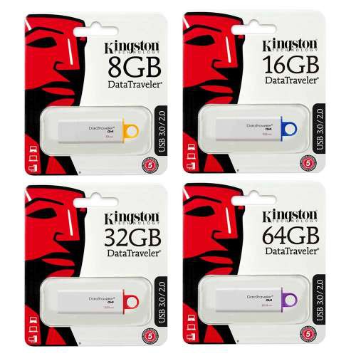[USB tốc độ 3.0] USB Kingston 3.0 DataTraverler G4 - 32GB - Màu trắng bảo hành 5 năm ! | BigBuy360 - bigbuy360.vn