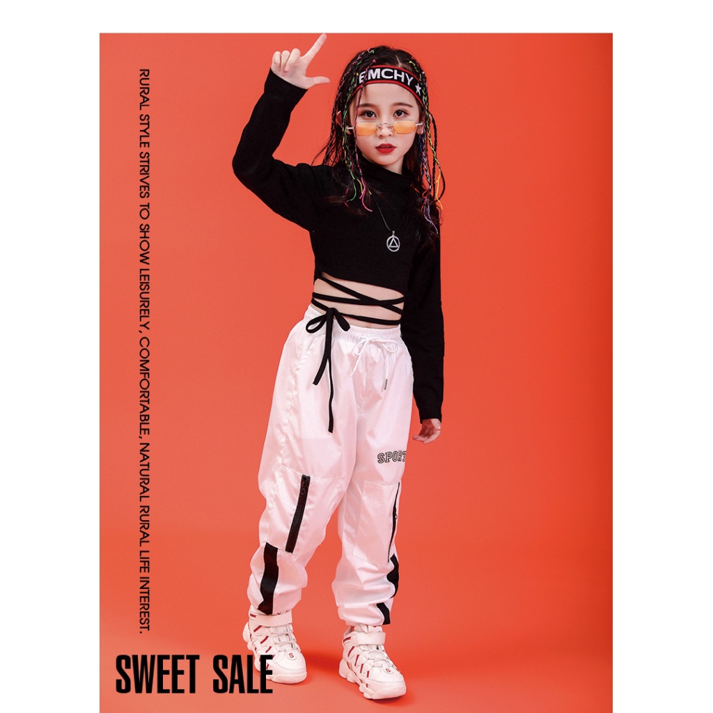 Áo/ quần hip hop thời trang cho bé gái