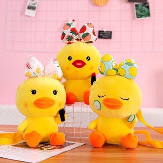 Gấu bông thú nhồi bông vịt vàng bông