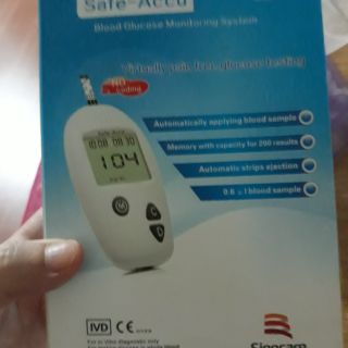 Máy đo đường huyết sinocare - Safe - Accu