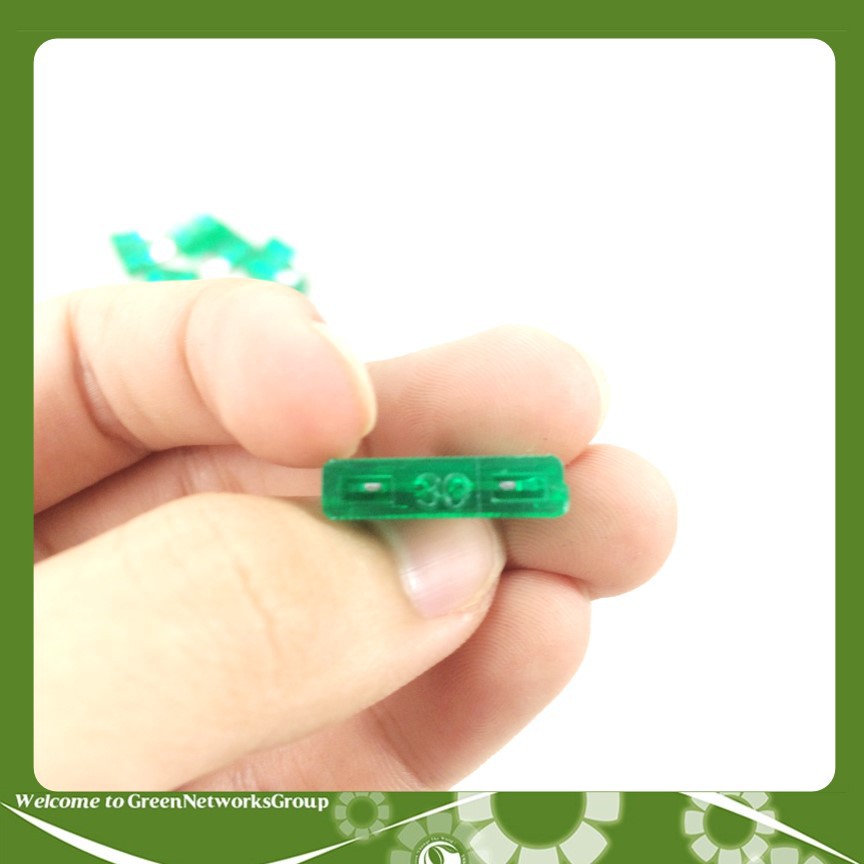 Bộ 10 cái cầu chì dùng trong xe Oto và Xe máy cỡ size M dài 19x18mm (Loại 30A) Greennetworks